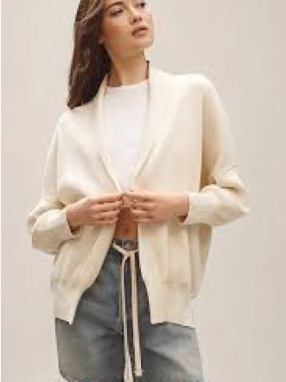 Maeve - Anthropologie - Slouchy Open-Front Women's Knit Cardigan Sweater